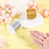 2 Rolls 2 Colors 12-Ply Round PET Metallic Thread MCOR-TA0001-03D-6