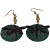 Tibetan Style Alloy Dangle Earrings PW23031694873-1