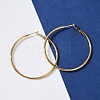 201 Stainless Steel Hoop Earrings EJEW-F188-24G-C-5