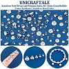 Unicraftale 304 Stainless Steel Bead Cap Pendant Bails STAS-UN0010-42-5