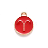 Alloy Enamel Pendants LS-ENAM-S124-01B-07A-2