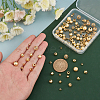   120Pcs 12 Styles Brass and Alloy Spacer Beads FIND-PH0017-39-3