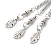 Tibetan Style Alloy Curb Chain Tassel Big Pendants FIND-I025-01F-3