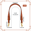 Imitation Leather Wide Bag Straps DIY-WH0304-620B-2