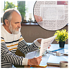 PVC Magnifier Bookmark AJEW-WH0270-544-5