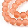 Transparent Glass Bead Strands LS-GLAA-S031-10mm-33-1-3