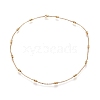 304 Stainless Steel Cable Chain Necklaces NJEW-M183-06G-2
