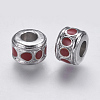 Alloy European Beads LFD8226Y-2-NF-2