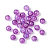 25Pcs Round Imitation Cat Eye Resin Beads RESI-FS0001-65C-1