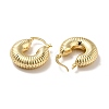 Brass Hoop Earrings KK-H433-52G-2