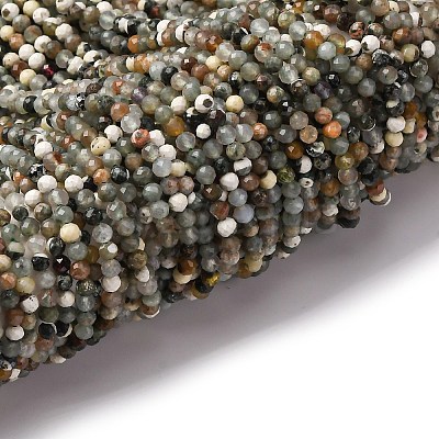 Natural Tree Agate Beads Strands LS-G-RM2025-A40-3mm-1