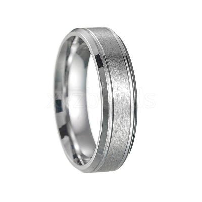 201 Stainless Steel Finger Rings for Women WG1765E-59-1