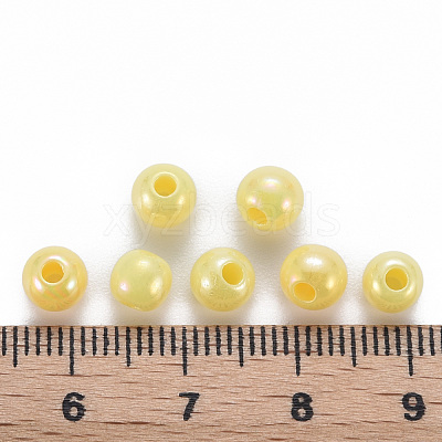 Opaque Acrylic Beads MACR-S370-D6mm-A10-1