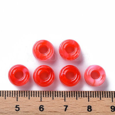 Acrylic European Beads MACR-S375-002A-M-1