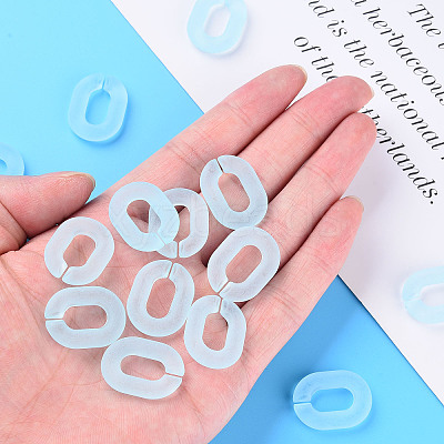 Transparent Acrylic Linking Rings MACR-S373-20A-D07-1