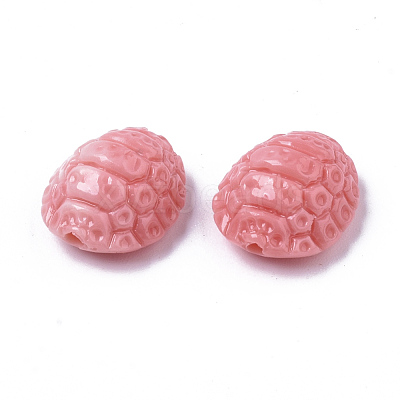 Carved Synthetic Coral Beads CORA-R019-033-1