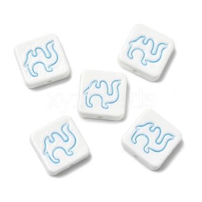 Handmade Porcelain Beads PORC-Z004-02A-1