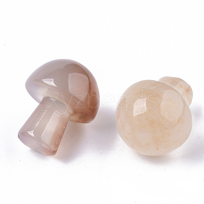 Natural Cherry Blossom Agate GuaSha Stone G-N0325-02M-1