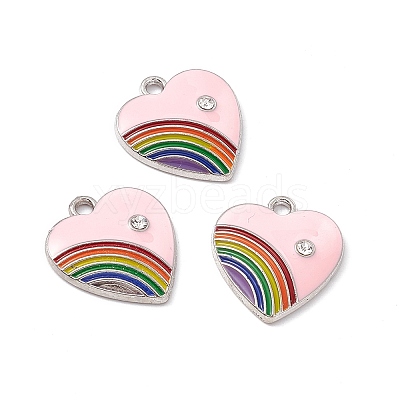 Alloy Enamel Pendant LS-ENAM-H039-07P-D-1