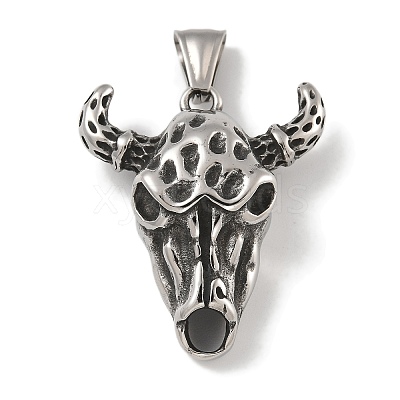 304 Stainless Steel Pendants STAS-Z097-05AS-1