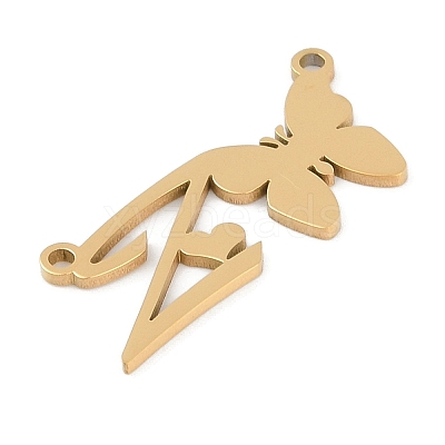 304 Stainless Steel Pendants STAS-L279-002G-Z-1