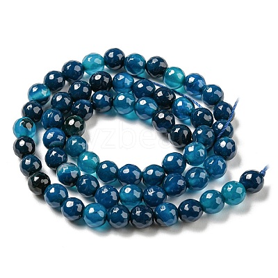 Natural Agate Beads Strands X-G-C082-A01-05-1