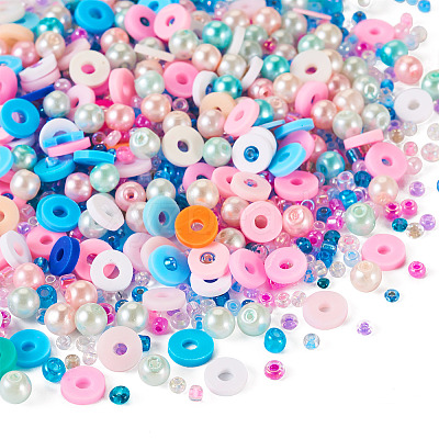 DIY Beads Jewelry Making Finding Kits DIY-TAC0009-10C-1