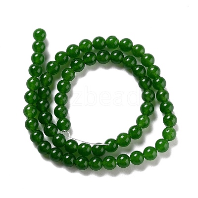 Natural & Dyed Malaysia Jade Bead Strands G-A146-8mm-A28-1