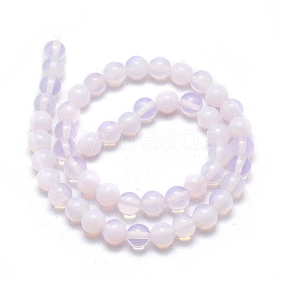 Opalite Beads Strands X-G-L557-42-6mm-1