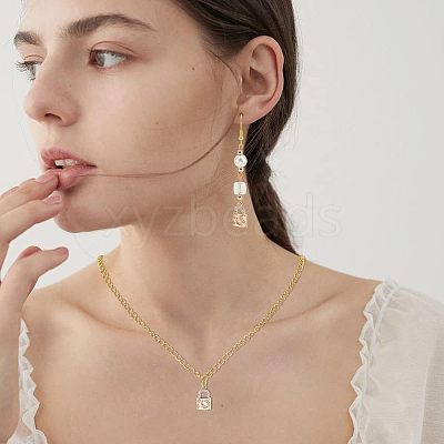 Brass Rhinestone Pendants FIND-WH0144-27KCG-1