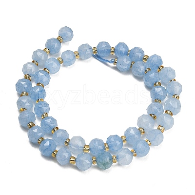 Dyed Imitation Jade Glass Beads Strands GL-Z001-02B-1