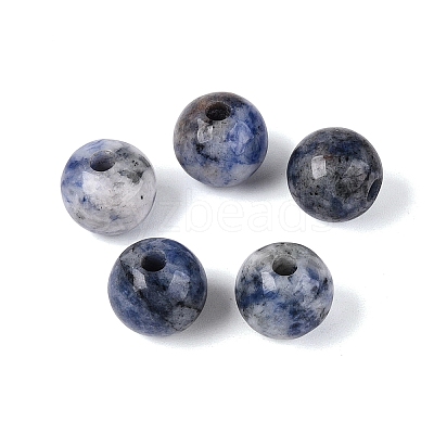 Natural Blue Spot Jasper Beads G-Q602-08C-17-1