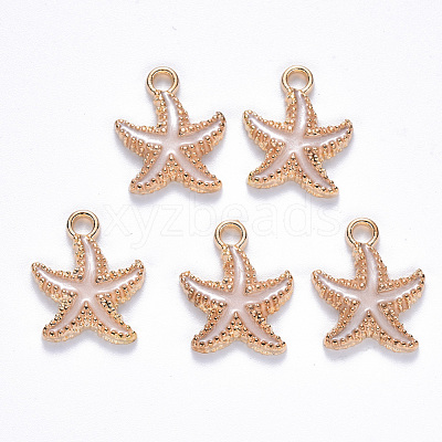 Alloy Enamel Pendants ENAM-S121-023D-1