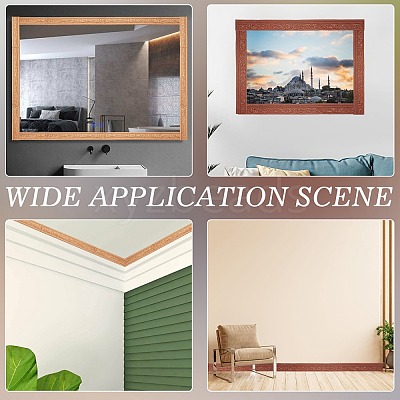2Pcs 2 Styles Self-Adhesive Wall Stickers DIY-CP0012-21A-1