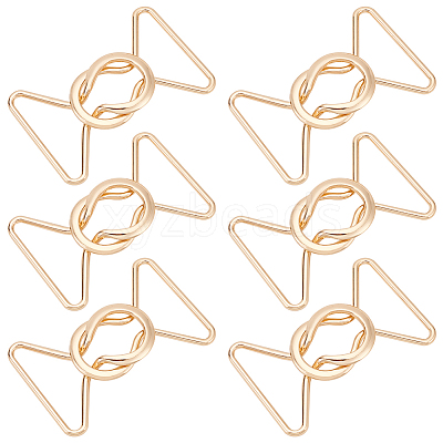 6Pcs Alloy Belt Buckles FIND-BC0004-73G-1