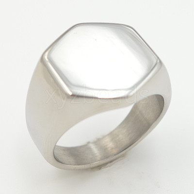 304 Stainless Steel Finger Rings FS-WG5F41B-23-1