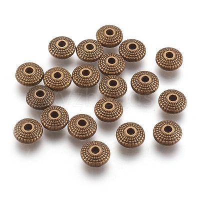 Tibetan Style Alloy Spacer Beads LS-MLF0391Y-1