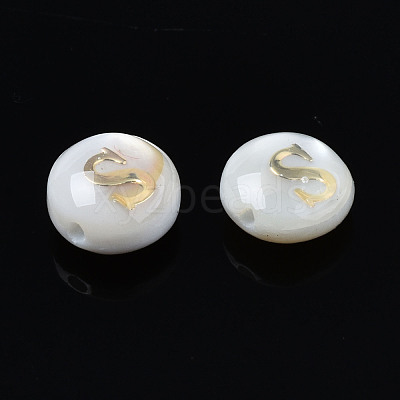 Natural Freshwater Shell Beads SHEL-S278-036S-1