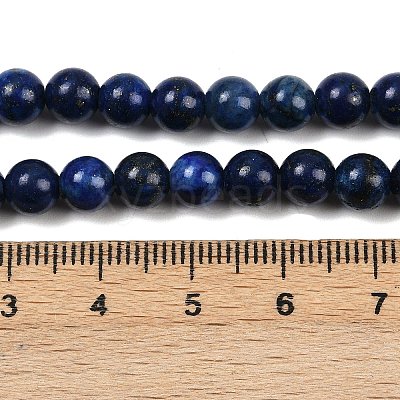 Natural Lapis Lazuli Beads Strands G-OC0001-77-1