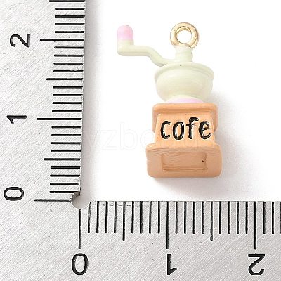 Alloy Enamel Pendants AL-CBA02ED-02G-C-1