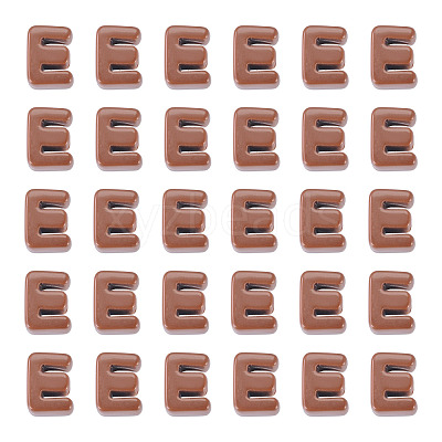 Opaque Acrylic European Beads LS-OACR-TAC0019-006E-1