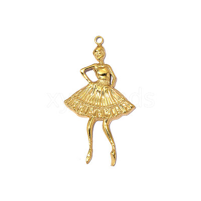 304 Stainless Steel Pendants STAS-OY014-70G-1