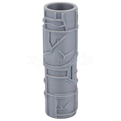 Plastic Handle Clay Texture Roller DIY-WH0699-88B-1
