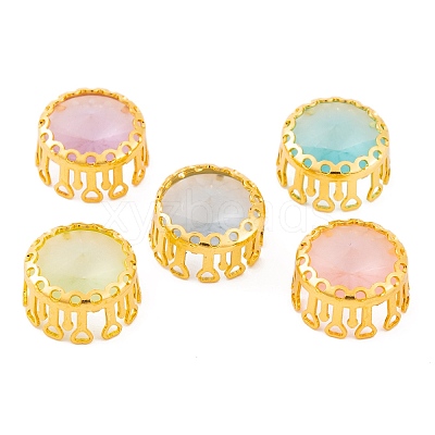 Round Shaped Sew on Rhinestone GLAA-K069-02A-G-1