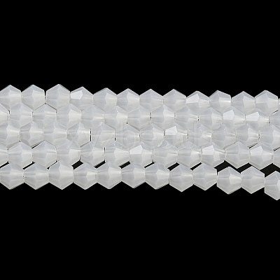 Imitation Jade Glass Beads Strands EGLA-A039-J4mm-D06-1