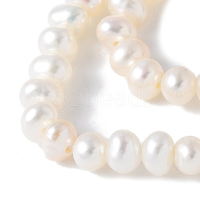 Natural Cultured Freshwater Pearl Beads Strands PEAR-I007-07K-06-1