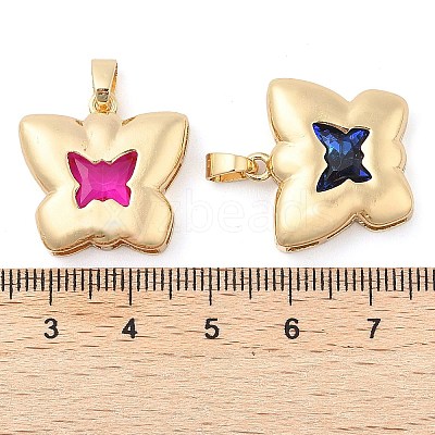 Rack Plating Brass Pendants KK-I710-09-1