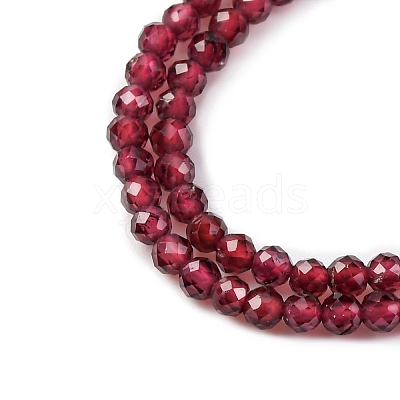 Natural Garnet Beads Strands G-RM241221-A2-1