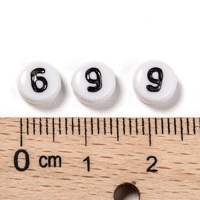 Acrylic Beads SACR-JQ0001-06-1
