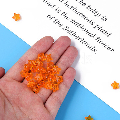 Transparent Acrylic Beads MACR-S373-45-B16-1